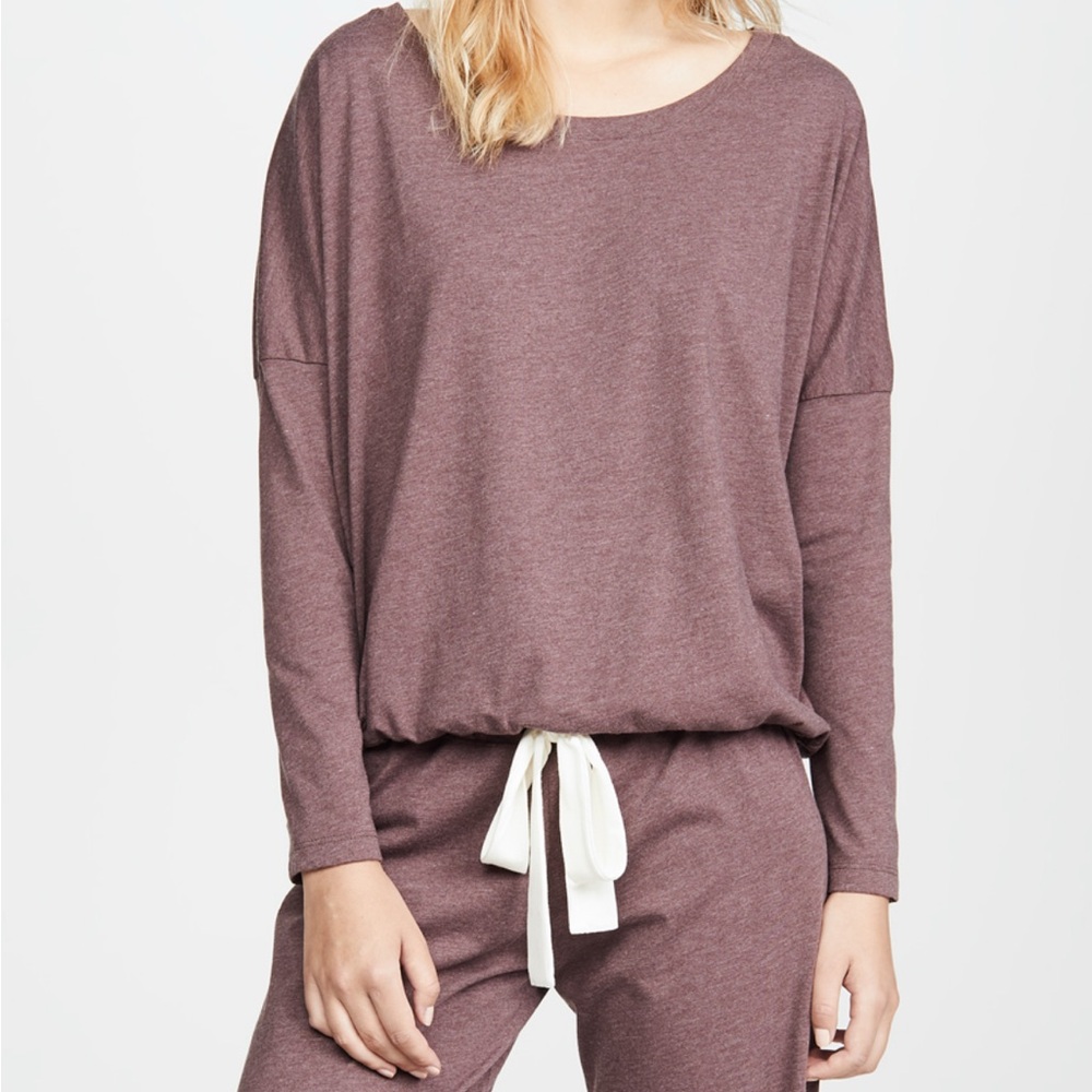 ✨Last Call!✨Eberjey Pajama Top with Soft Tie S